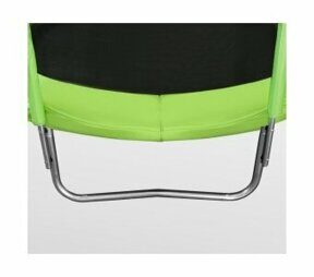 Батут Arland 10ft с внешней страховочной сеткой и лестницей (Light green) купить в Москве-11