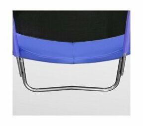 Батут Arland 8ft с внутренней страховочной сеткой и лестницей (Blue) купить в Москве-10