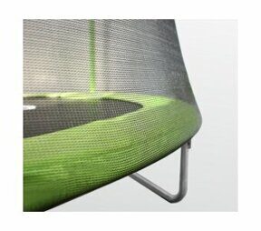 Батут Arland 10ft с внешней страховочной сеткой и лестницей (Light green) купить в Москве-8