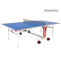 Всепогодный Теннисный стол Donic Outdoor Roller De Luxe синий купить по акции